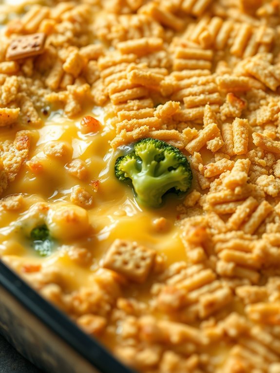 broccoli and cheese bake