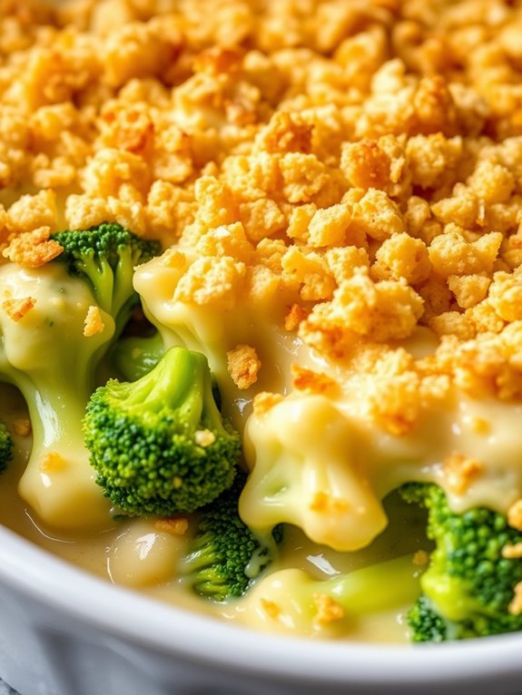 broccoli cauliflower cheese casserole