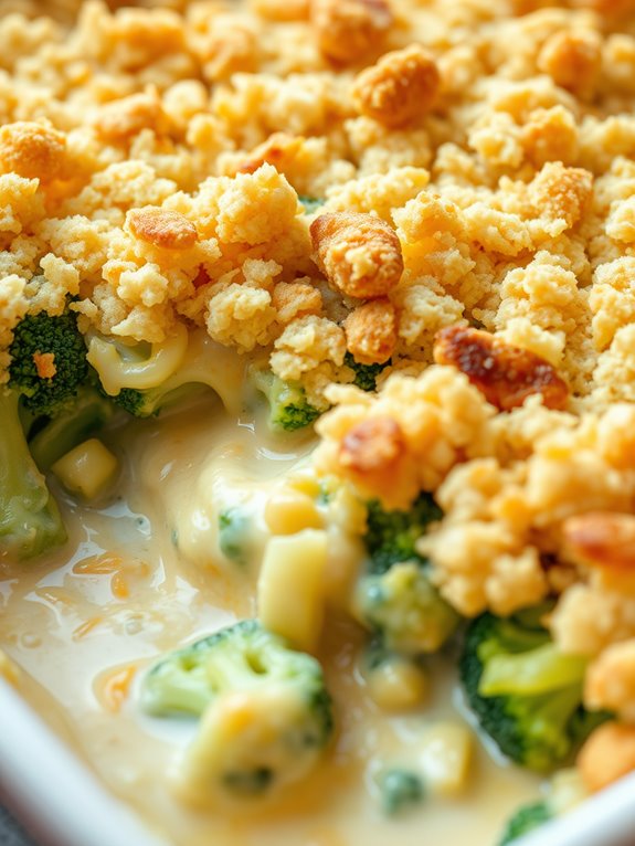 broccoli cheddar baked dish