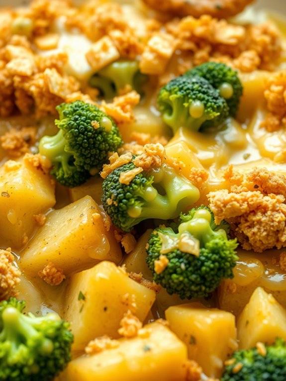 broccoli cheddar potato casserole