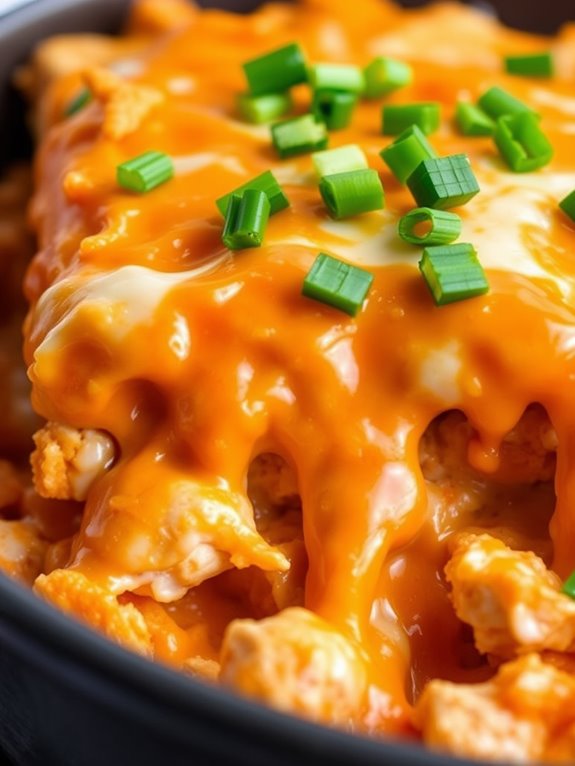 buffalo chicken doritos casserole