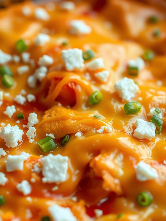 buffalo chicken sweet potato casserole