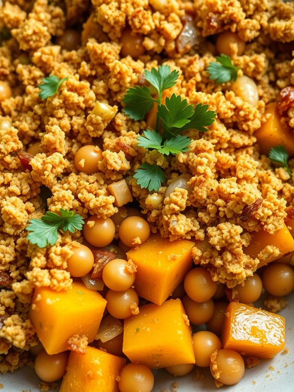 butternut squash chickpea casserole