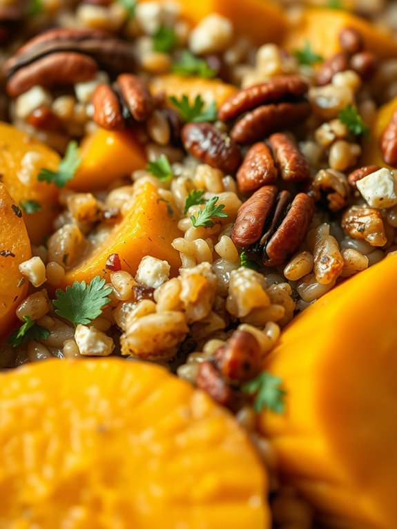 butternut squash rice casserole