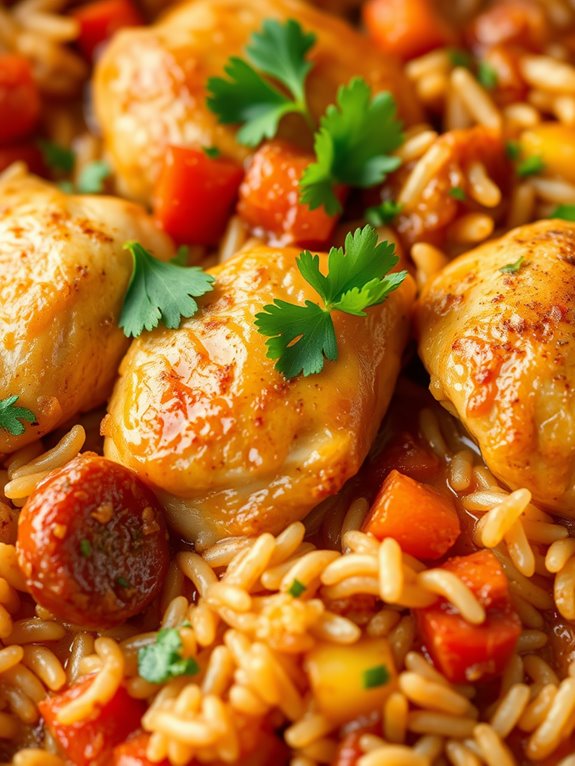 cajun chicken rice casserole