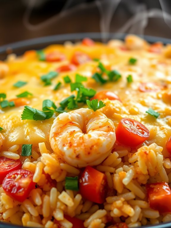 cajun shrimp rice casserole