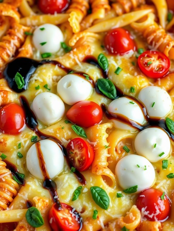 caprese pasta casserole recipe