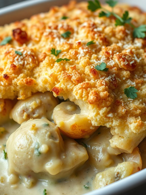 casserole with artichokes and potatoes