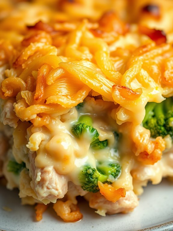 casserole with chicken broccoli