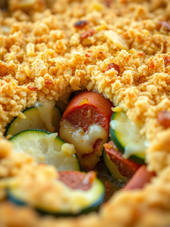 casserole with hot dogs