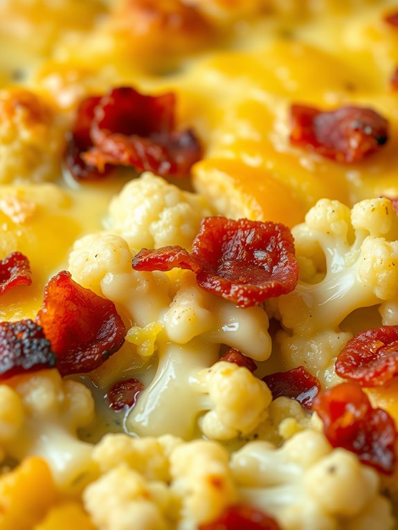cauliflower and bacon dish