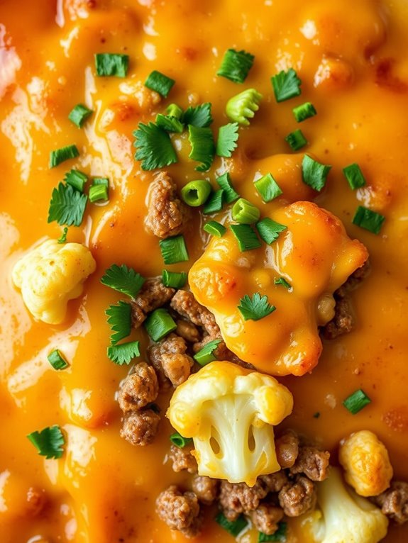 cauliflower beef casserole recipe