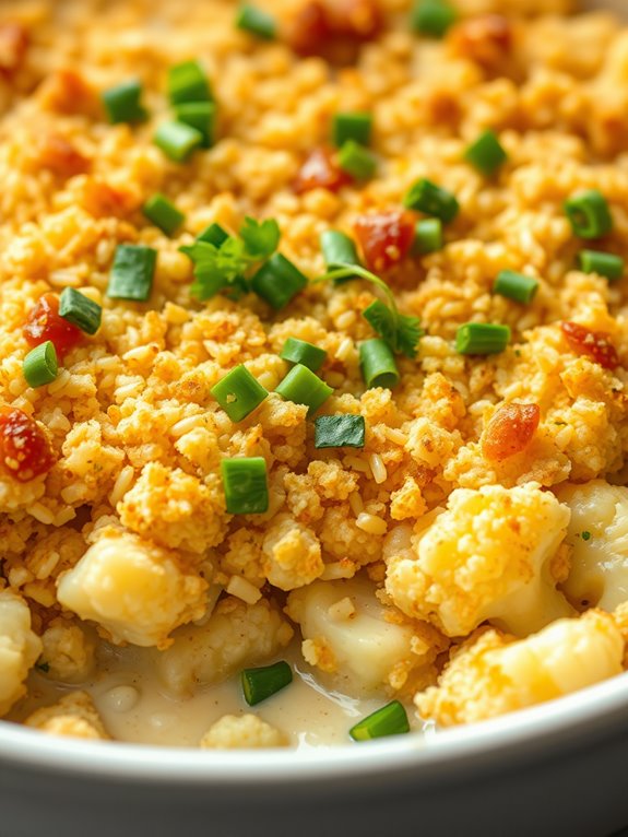cauliflower quinoa casserole recipe