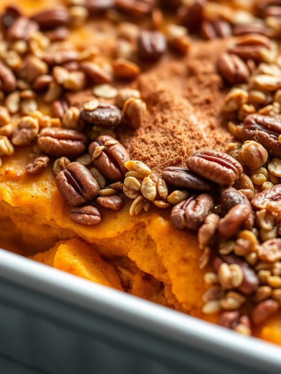 chai flavored sweet potato dish