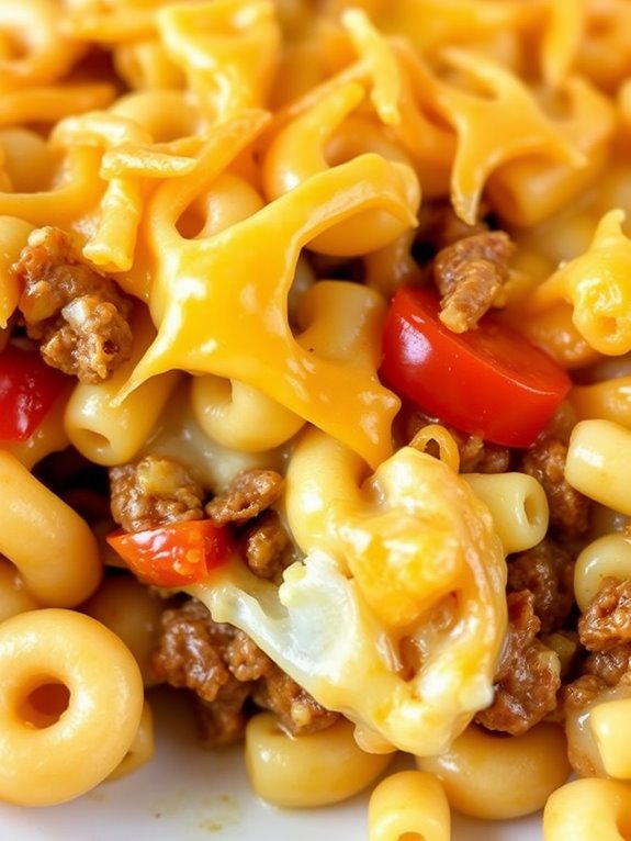 cheeseburger casserole recipe instructions
