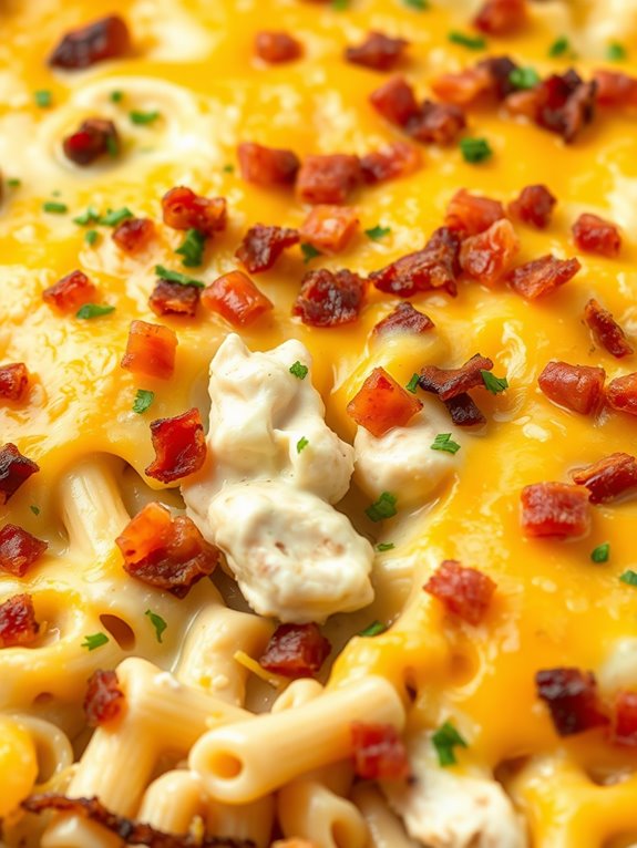 cheesy bacon ranch casserole