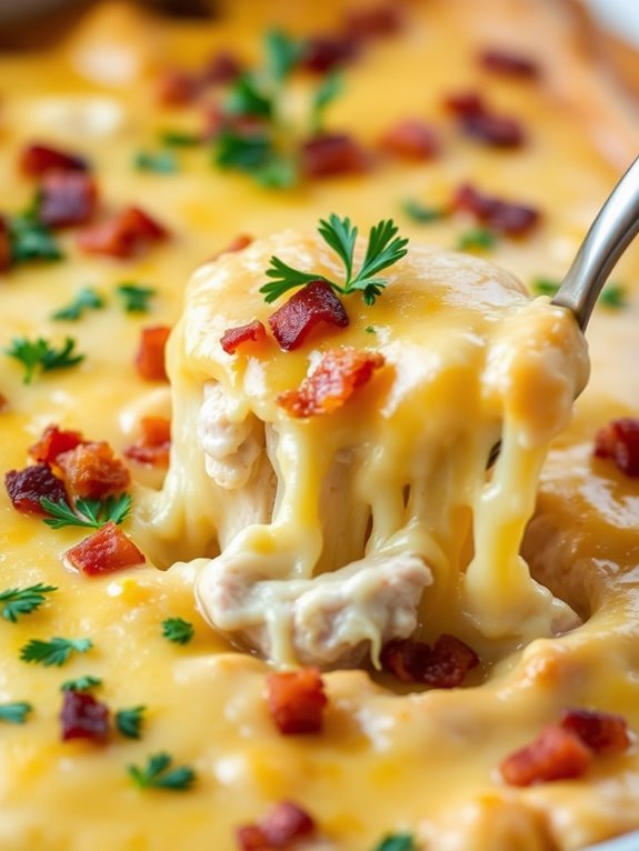 cheesy bacon ranch casserole