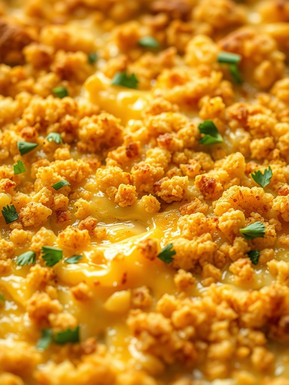 cheesy baked cauliflower dish