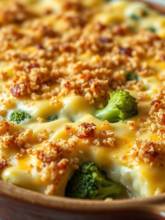 cheesy broccoli potato casserole