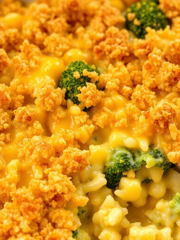 cheesy broccoli rice casserole