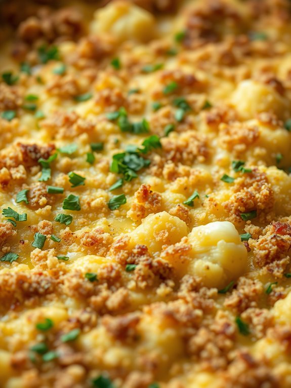 cheesy cauliflower bake recipe