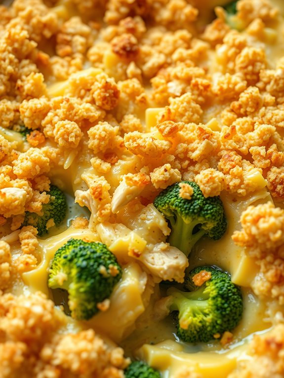 cheesy chicken and broccoli casserole