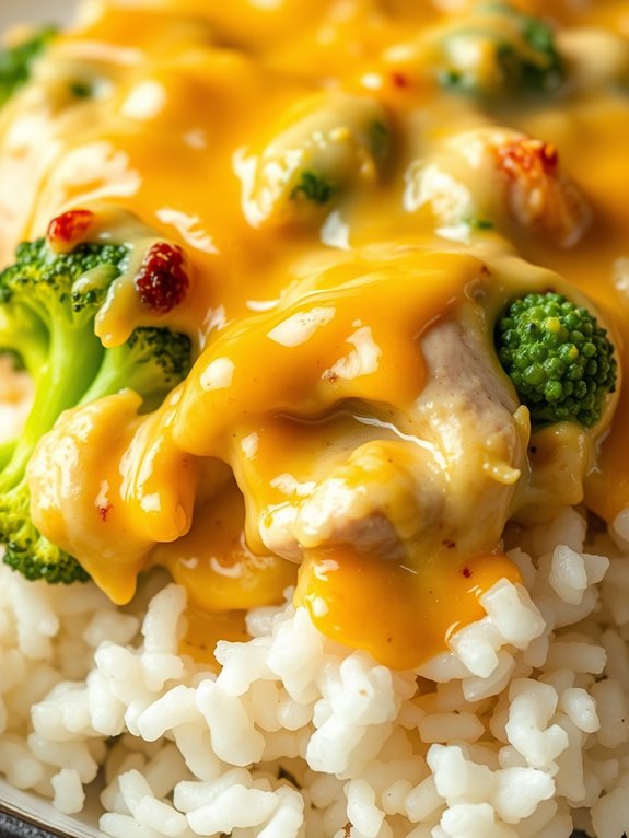 cheesy chicken broccoli casserole