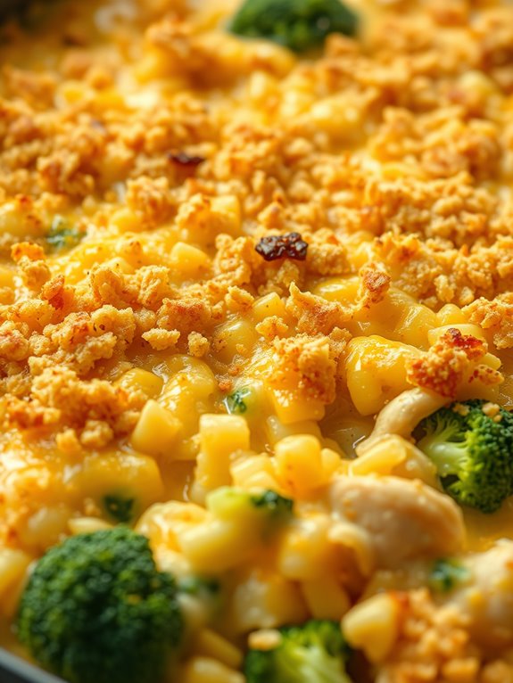 cheesy chicken broccoli casserole