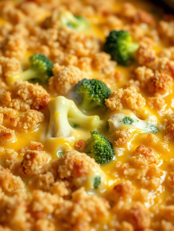 cheesy chicken broccoli casserole