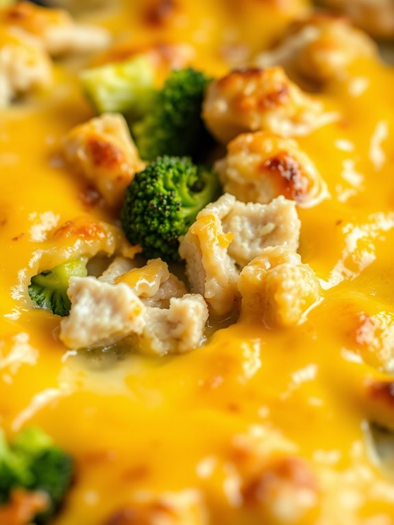 cheesy chicken broccoli casserole