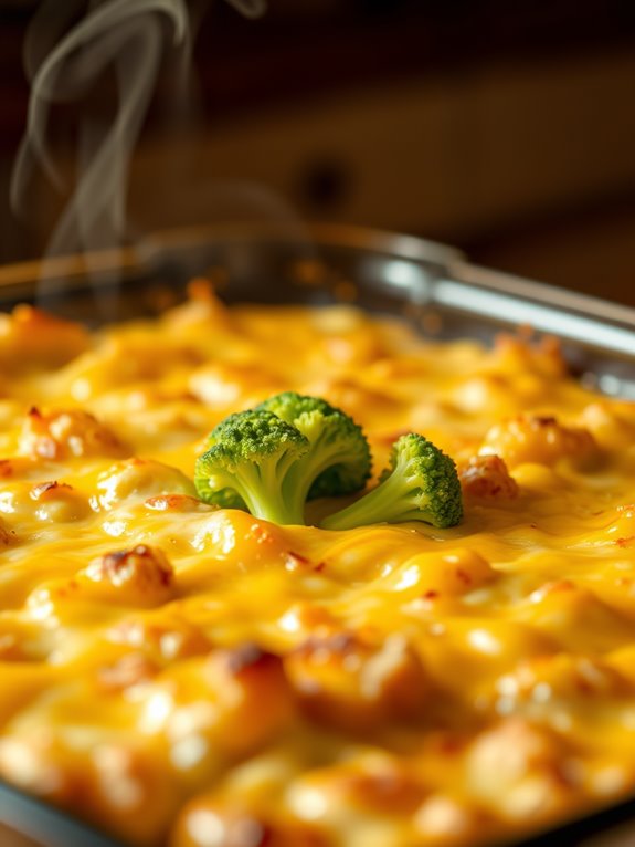 cheesy chicken broccoli casserole