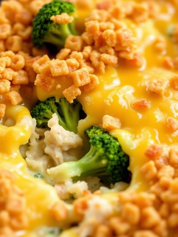 cheesy chicken broccoli casserole