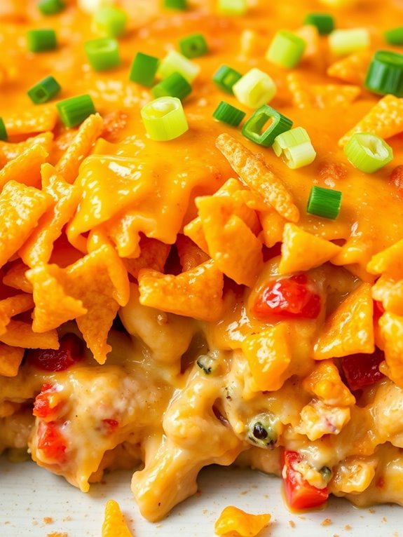 cheesy chicken casserole recipe