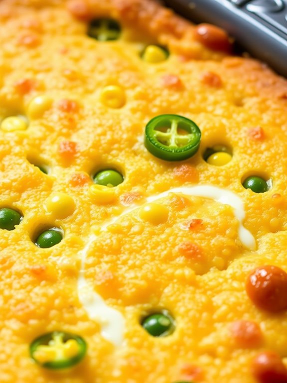 cheesy jalape o cornbread casserole