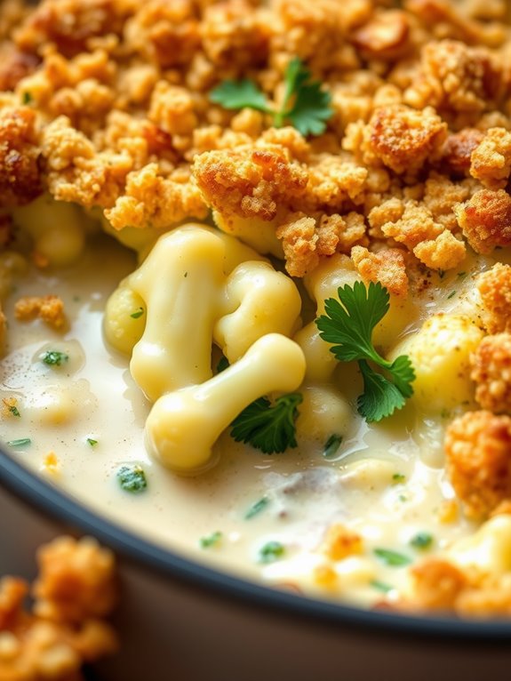 cheesy vegetable baked dish