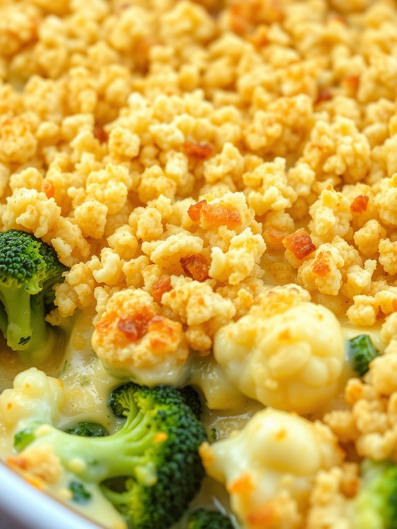cheesy vegetable casserole recipe
