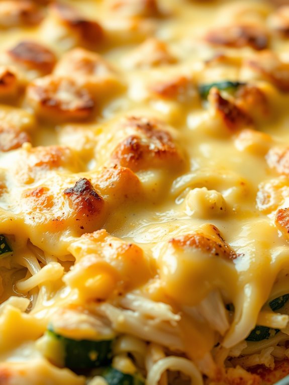 cheesy zucchini chicken dish