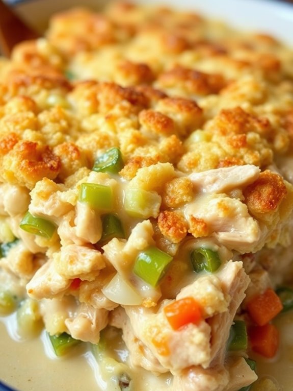 chicken casserole with stuffing
