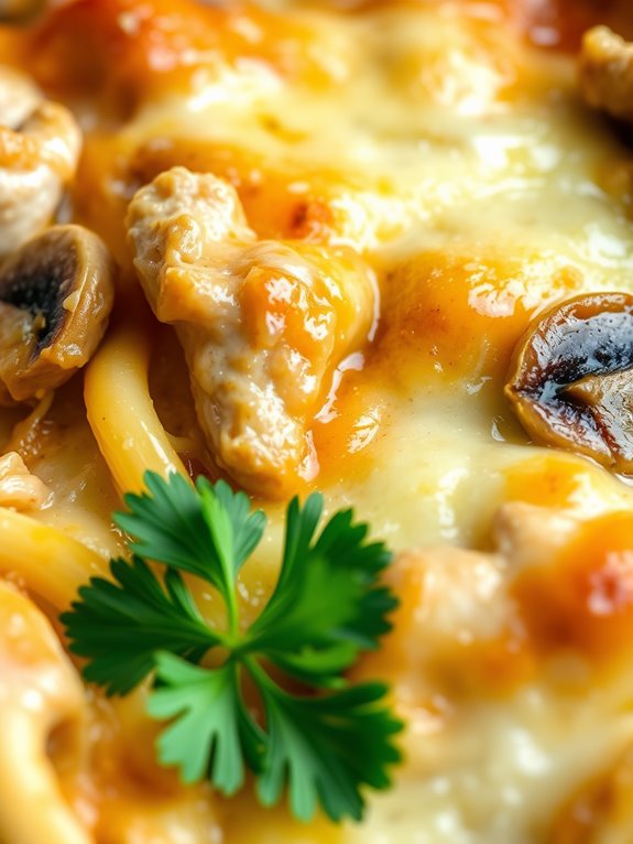 chicken mushroom marsala casserole