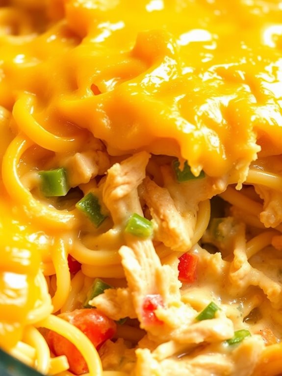 chicken spaghetti casserole recipe