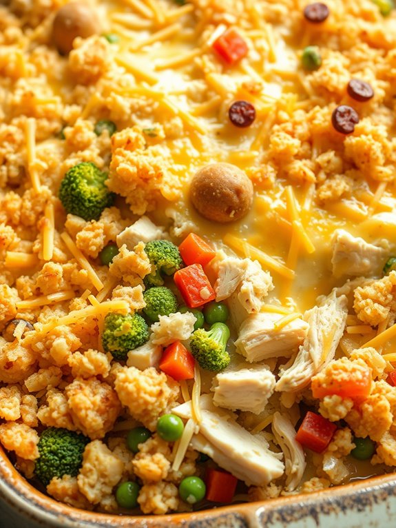 chicken stuffing casserole recipes