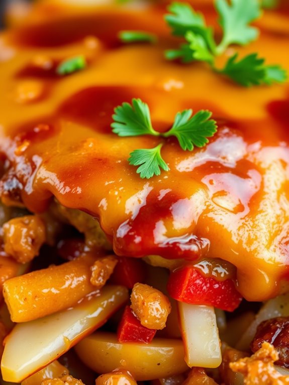 chicken tenders with casserole