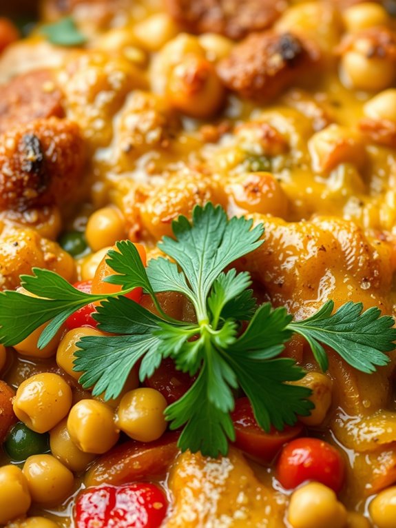 chickpea vegetable casserole recipe