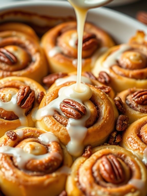 cinnamon roll breakfast delight