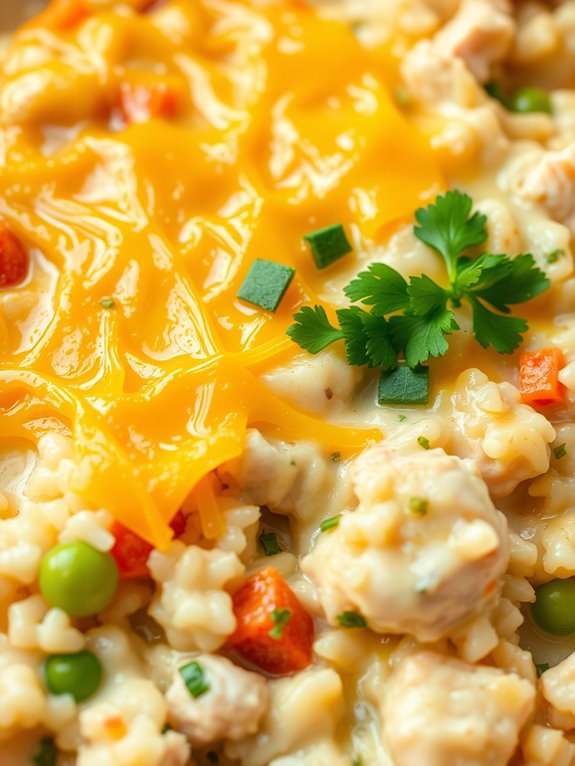 comforting chicken and rice