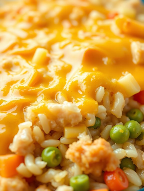 comforting chicken rice dish