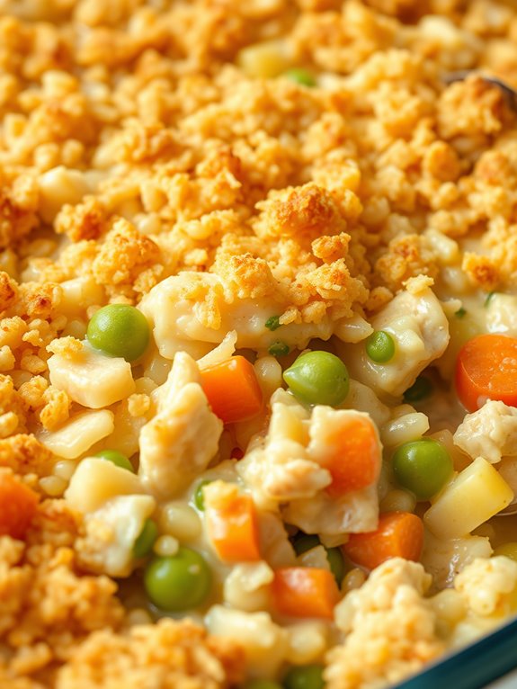 comforting chicken rice dish
