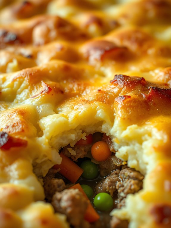 comforting meat and potatoes