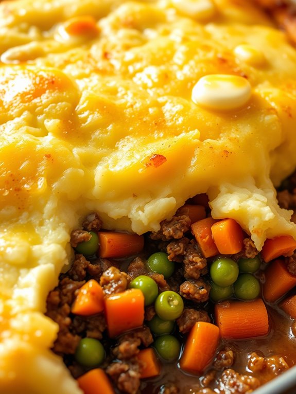comforting meat and potatoes