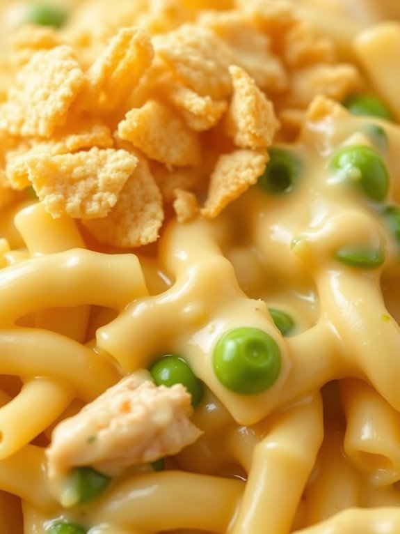 comforting tuna noodle casserole